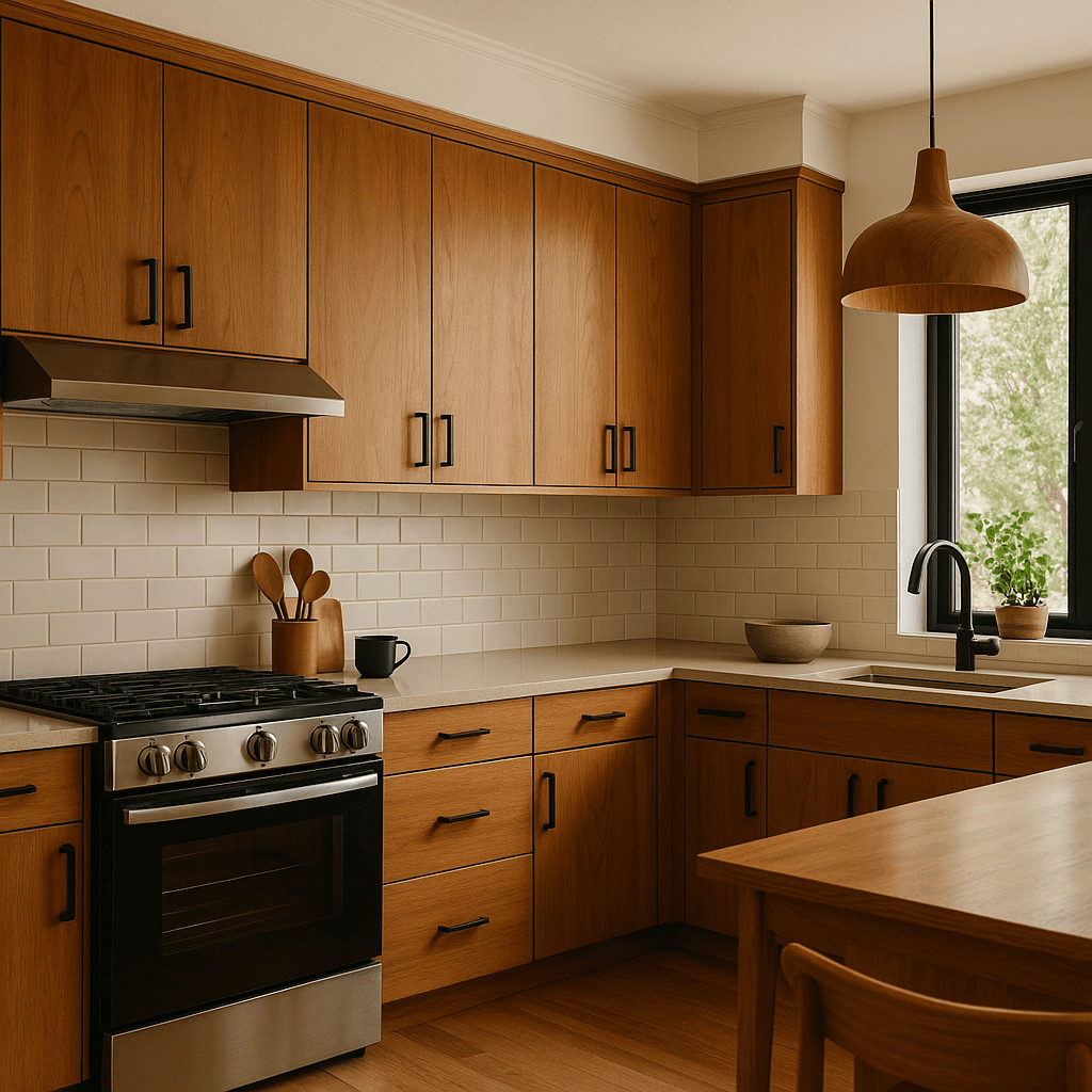 STARGRAF wood veneered kitchen